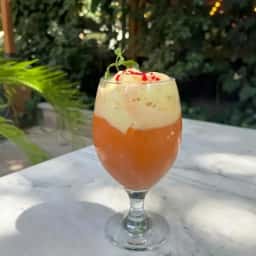 آب هویج بستنی